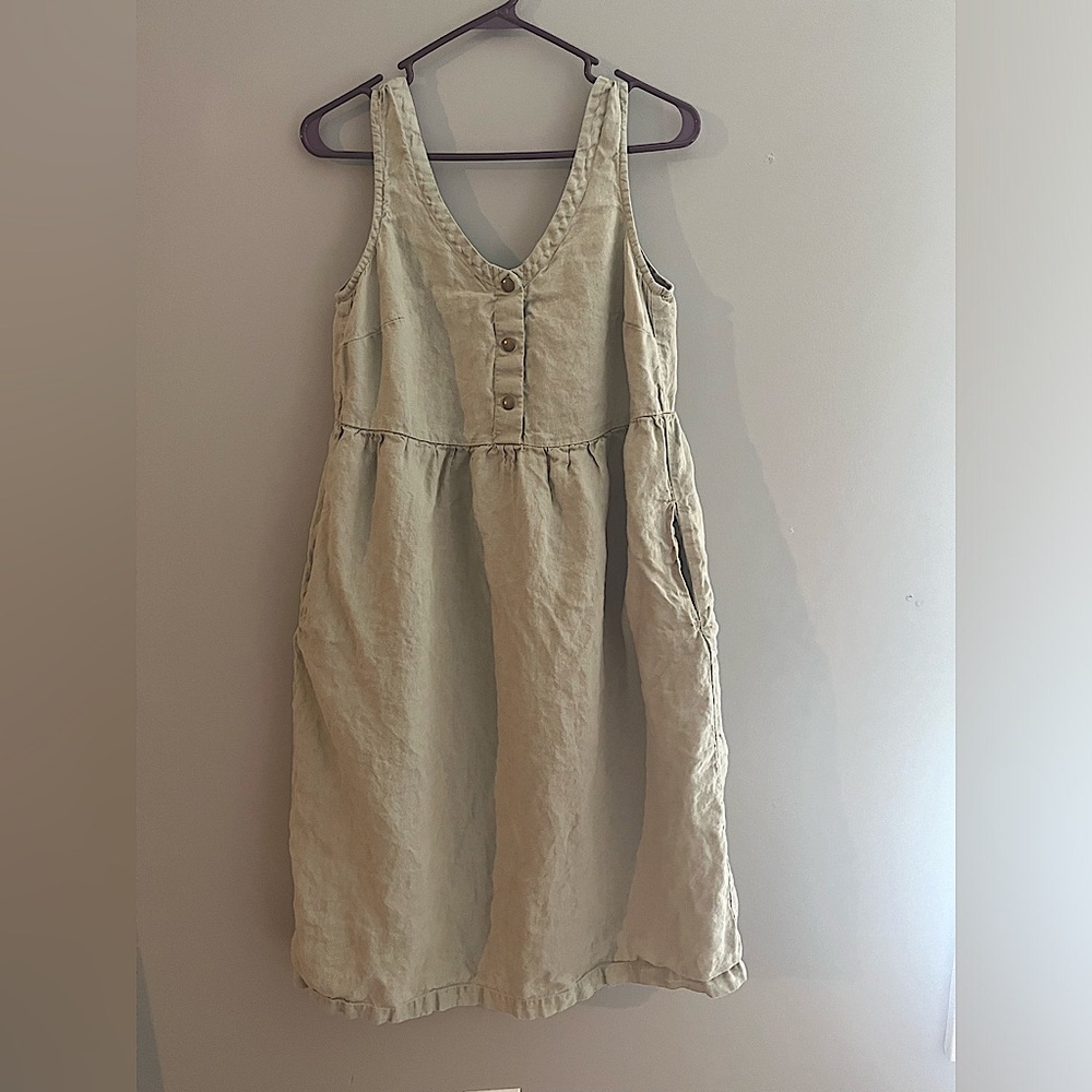 Not perfect linen dress